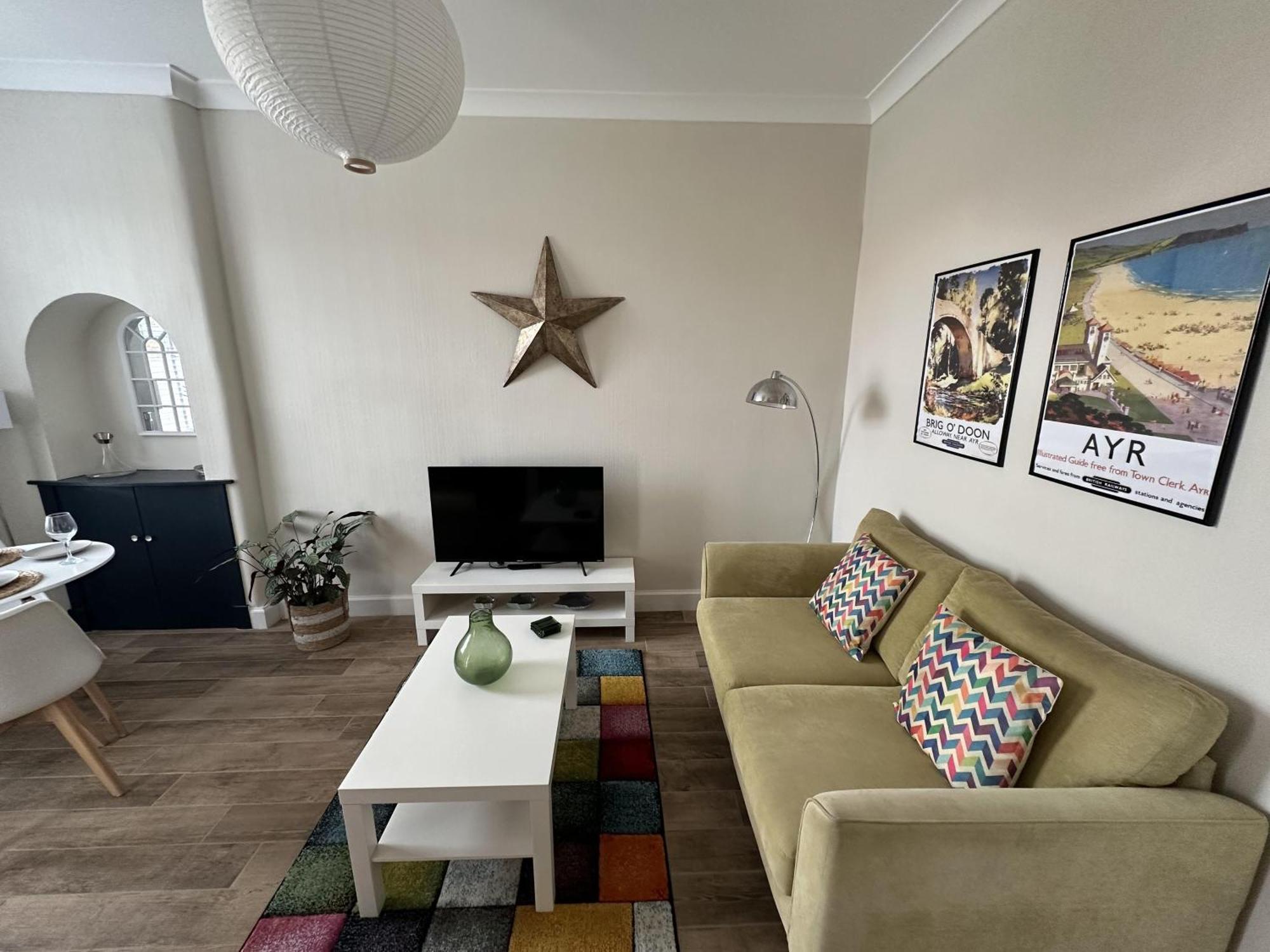 Appartamento Prestwick Kingb Petsok Freep Wifi Tv Esterno foto